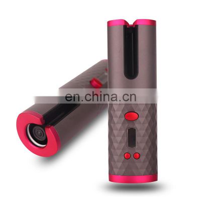 Hot Selling Wireless Automatic Magic Hair Curler Rechargeable Mini Travel Cordless Hair Curler