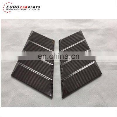 G class w463 B style hood side vents for G350 G500 G55 G63 G65 Carbon Fiber hood front side vent sticker cover