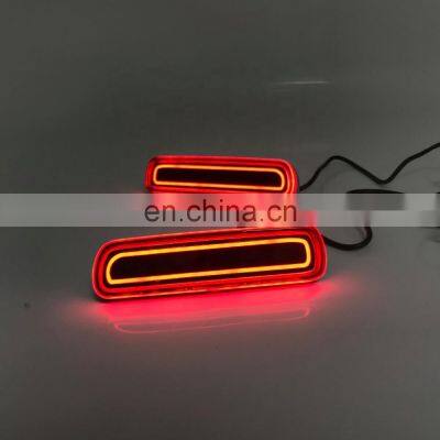 LED rear bumper fog brake light rear bumper reflector light assembly tail light for toyota land cruiser lc100 lexus lx470