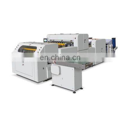 High speed high precision automatic roll to sheet paper cutting machine