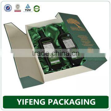 custom printing middle flap creative design olive oil packaging paper box