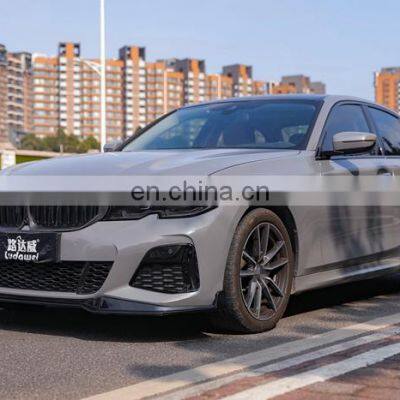Hot Selling Carbon Fiber Single Slat Gloss Black Front Grille for BMW 3 Series G20 G28 Carbon Fiber Grille