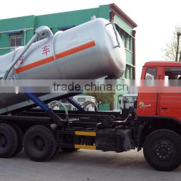 12000liter DongFeng Suction Waste Truck, Suction Waste Water