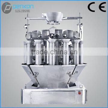 14 Heads PenKan Screw Feeding Weighers For Food Packing Machines For Chicken/ Beef/ Pork/ Fish