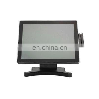 High Brightness15inch True Flat Capacitive Touch Screen Monitor 1024x768 Full Metal Case Computer POS Display photo-2