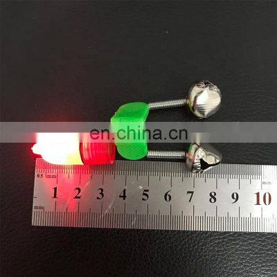 LED Fishing Rod Bite Alarm Bells Ring Fishing Lures Accessory Red Light Alerter Outdoor Fish Tool other fishing products