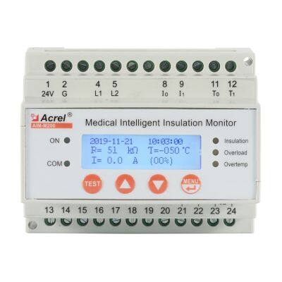 Din Rail Installation Medical Insulation Monitoring Instrument Acrel AIM-M200 photo-2