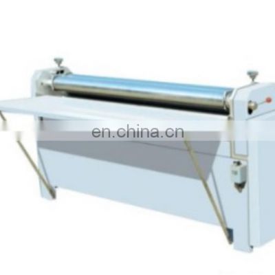 Manual glue machine for make 2 ply corrugated paperboard