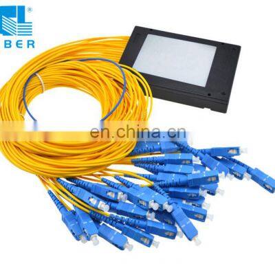 Fiber Optic Splitter ftth spliter 1x16 spliters 1 por 16 fiber spliter  FTTH Optic Fiber Plc Splitter 1x16 1x8 1x32