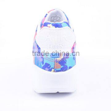 Colorful Upper Design Good Fashion Air Sport Shoes Women Lace up Running Sport Shoes photo-5