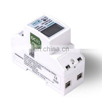 MODBUS RS485 Reading Multifunction Prepaid Single Phase Energy Meter photo-4