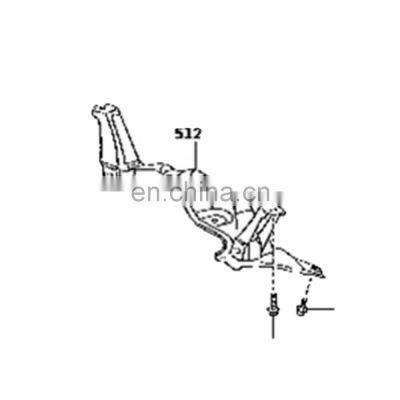 Suspension Crossmember Subframe Support Beam For Toyota Vios Yaris NCP90 51201-0D110