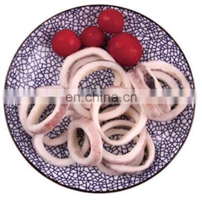 IQF calamari frozen illex squid ring illex argentinus squid ring skin on