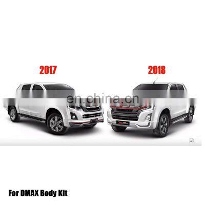 For D-MAX 2018 2019 Bodykit Front Bumper Guard TRD Style Body Kits photo-5