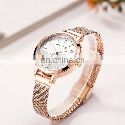 MINI FOCUS 0261L Brand Luxury Women Watches Waterproof Fashion Quartz Ladies Wristwatch Stainless Steel Watch photo-4