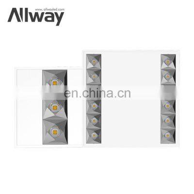 High Protection Eye Protection Waterproof IP44 Indoor Office Ceiling Lamp 15W 40W LED Panel Light