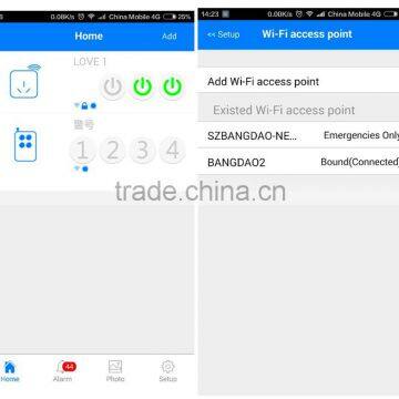 APP Remote Control 3 Outlets 6 Plugs Extension Home Alarm Smart WiFi Power Socket Compatible With 16pcs 315Mhz OR 433Mhz Sensors photo-6