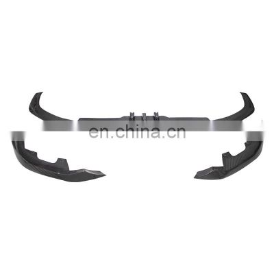 AC Front Bumper Lip 100% Dry Carbon Fiber Material Factory Direct Hot Sale Style For BMW 8 Series 840