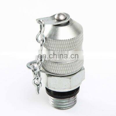 High quality factory direct supply 1/4 inch M 16*2 G thread carbon steel hydraulic quick test connector