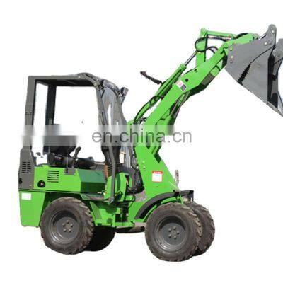 Europe market articulated mini wheel loader for home use