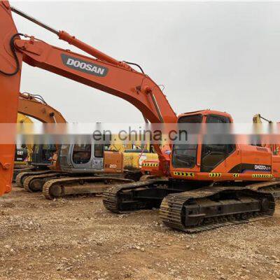 Second hand doosan dh220-7 crawler excavator , Used doosan excavator dh220-7 , DOOSAN dh200 dh220