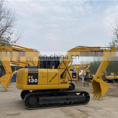 Excellent condition komatsu pc130-7 crawler excavator , Used komatsu digging machine , Komatsu pc120-6