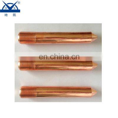 Factory Price Dia 16mm Copper Plated Steel Ground Rod 1.8 Meter Bonded Earth Rod photo-3