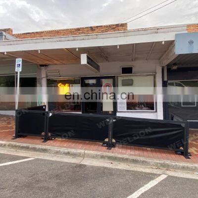 Outdoor Cafe Barricade Metal Barriers Road Safety Products Barrier Crowd Control Mesh photo-4