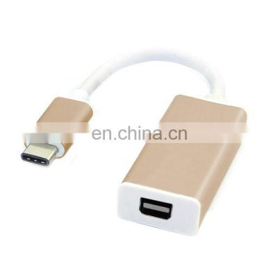 Wholesale High Quality USB 3.1 Type C To Mini DP Display Port Cable Adapter