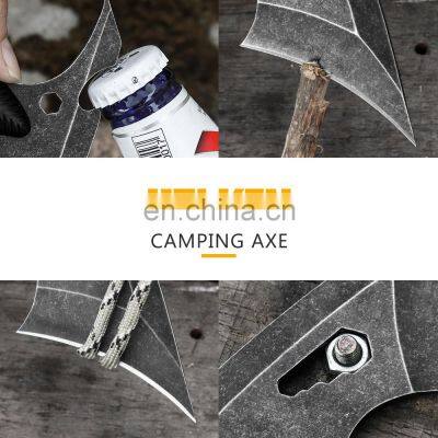 New Outdoor Equipment Tool Axe Multi-function Field Axe Knife High Hardness Portable Small Axe Manufacturer Direct Sale photo-5