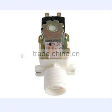 plastic water solenoid control valve inlet valve with AC/DC 12V/24V/110V/220V coil