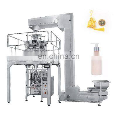 Single Stick Pouch Price Small Product Bag 4 Lane Granule Weight And Seal Automatic Sachet Shampoo Pack Machine