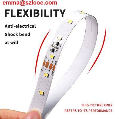 High Lumen DC36V 2835 SMD Flexible LED Strip 64leds/m 30m per Reel Warm White White Flex Led Strip photo-2