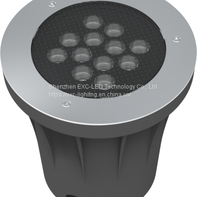Outdoor Inground Spotlight Waterproof Ip66 Housing Stainless Steel Rgb Recessed Underground Light