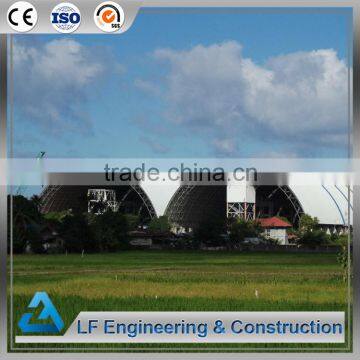 Waterproof Long Span Steel Frame Structure Coal Storage Shed