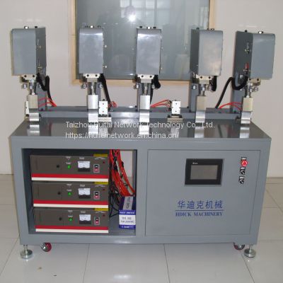 HMI Touch Screen Ultrasonic Welding Machine 15Khz 2600W for Hook and Loop Fastener Tape Welding Machine