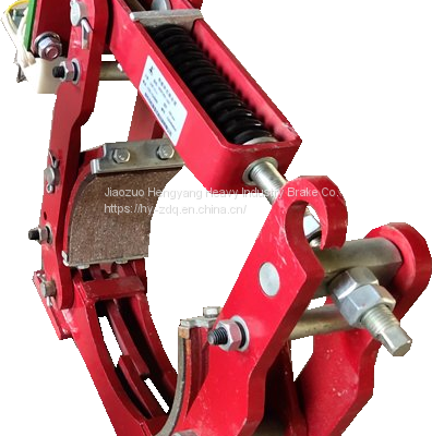 Hengyang Heavy Industry Electromagnetic Drum Brake MW500-2500 Equal Retraction Adjustment