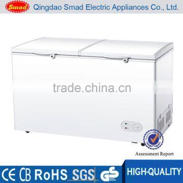 commercial fridge big deep freezer double door three door chest freezer