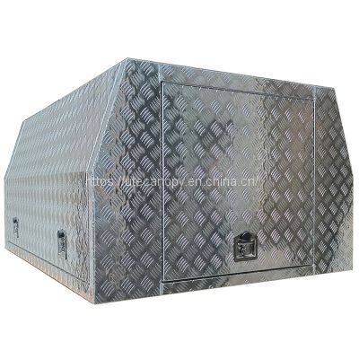 Tradesman Trailer  Aluminum Trailer Cover Aluminum Ute Canopy Customized Making Truck Tool Box