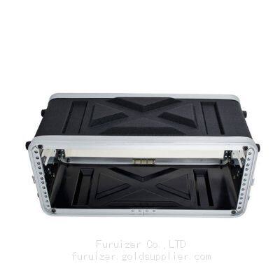ABS-4US 8” Waterproof and Stackable 4U Flight Rack Case Plastic Amplifier Aviation Case photo-4