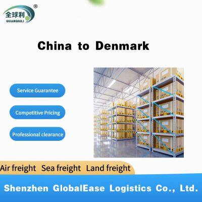 Denmark dedicated line air freight, sea freight, land freight, small packages, DDP, general goods, sensitive goods