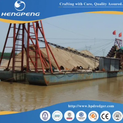 Durable Performance China Chain Bucket Gold Mining Dredger for Harsh Conditions photo-4