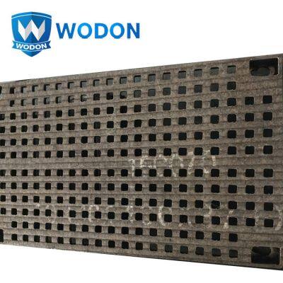 wear resistant steel plate riddle plate trommel screens