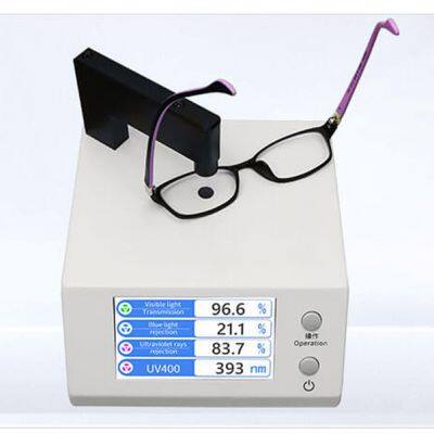 999D Spectrum Lens Transmission Meter for Anti-blue Eyeglasses With UV400 VLT Blue & Violet Light Transmission photo-4