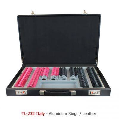 266 Pieces Optical Lenses High Quality Optical Trial Frame Kit Set Plastic Ring Trial Lens Set Aluminum Box Trial Frame SL-266 photo-5