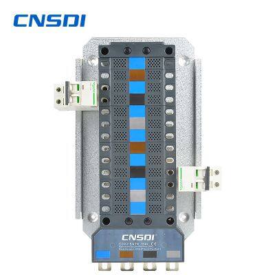 CDi3015-4PN 160A 24Ways MCB-2P Pan Assembly busbar chassis, top or bottom