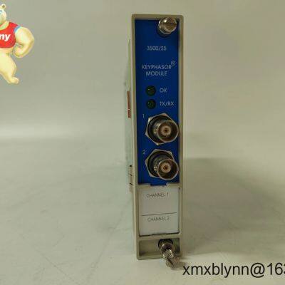 Bently Nevada 3500/25-02-01-00 Keyphasor Module – Phase and Speed Reference for Centrifugal Compressors
