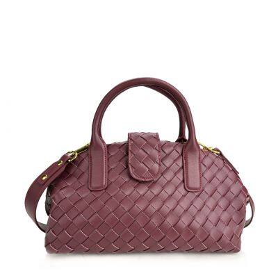 Must-Have Women's Woven Handheld Bag -Niche Rattan &Cotton Blend, Exquisite Weave Detail, All-Match for Daily, Coffee & Parties photo-4