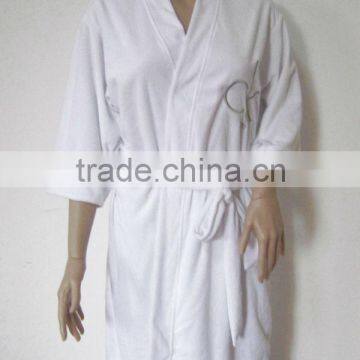 10115 spa robe 80% cotton terry 20% polyester