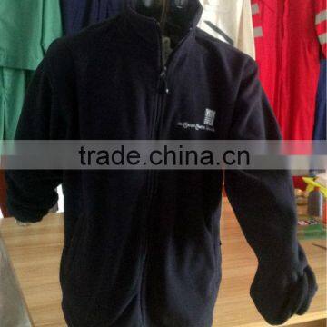 Custom anti-pilling cheap windstopper man polar fleece jacket